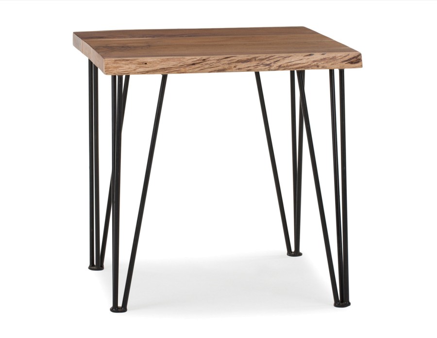 RENO Solid acacia wood end table Natural | Structube