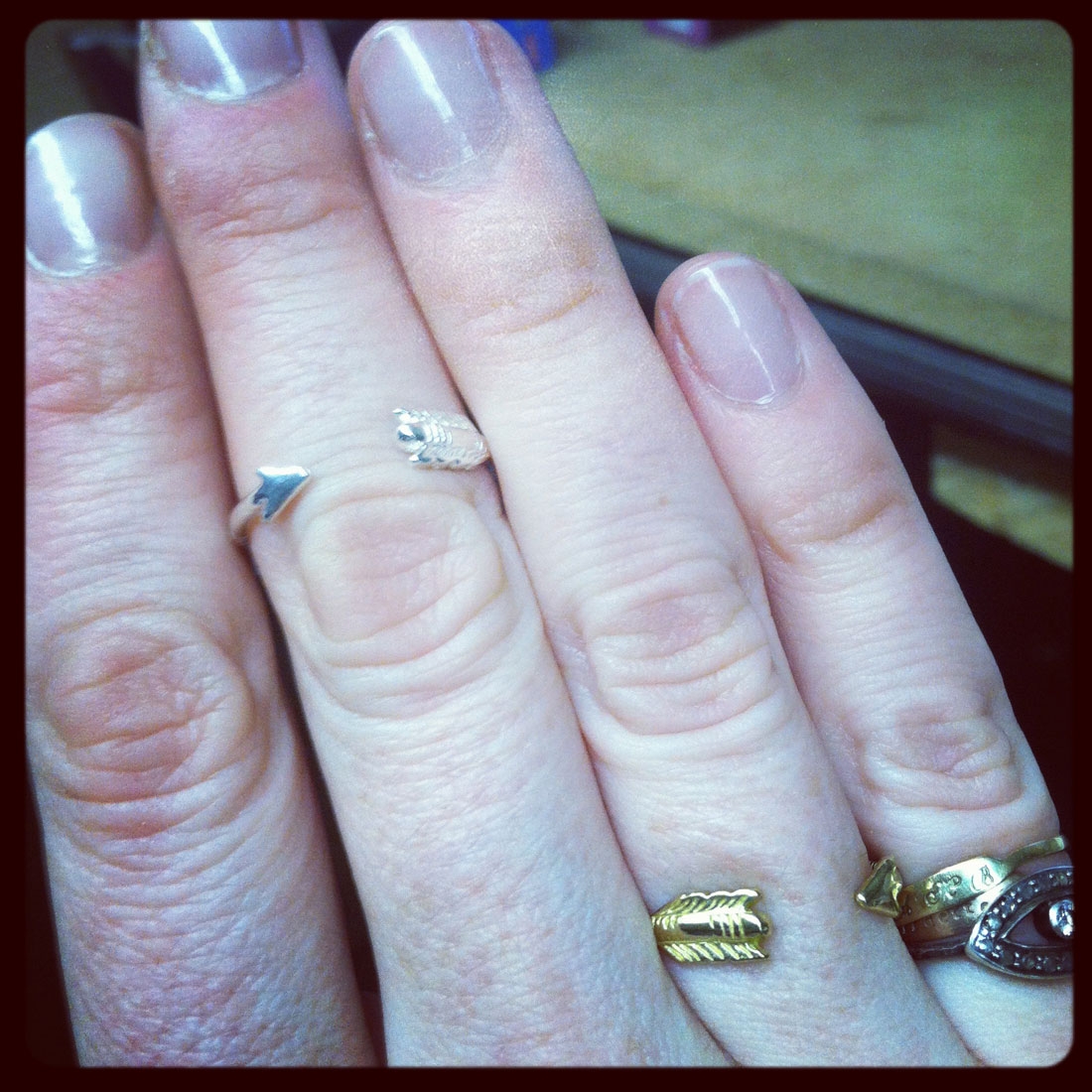 Catbird&nbsp;::&nbsp;shop by category&nbsp;::&nbsp;JEWELRY&nbsp;::&nbsp;Adjustable Arrow Ring, brass