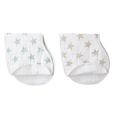 stardust 2-pack classic burpy bibs | aden + anais