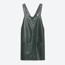 FAUX LEATHER DUNGAREES - View all - Woman - NEW IN | ZARA United States