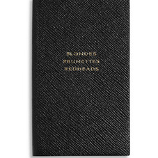 Smythson Blondes, Brunettes and Redheads Address Book | MR PORTER