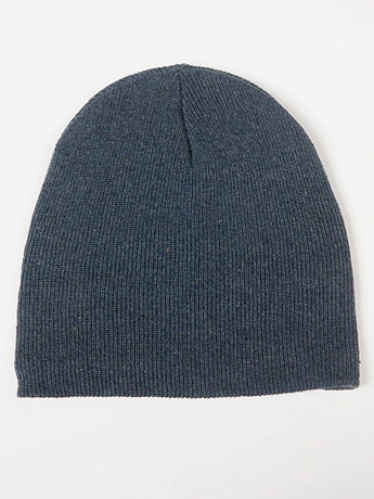 Unisex Recycled Cotton-Acrylic Blend Beanie | American Apparel