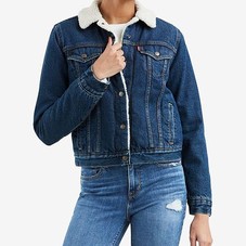 Levi's Original Sherpa Trucker - Jackets & Blazers - Women - Macy's