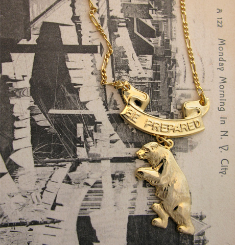 Erica Weiner Jewelry - Be Prepared for Bears Necklace