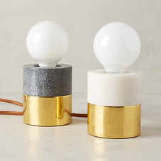 Flameless Pillar Lamp Base - anthropologie.com