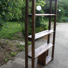 Beautiful TALL Dark Walnut Stained by UniquePrimtiques on Etsy