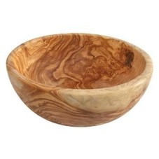 Olive Wood Salad Bowl - 12 inch