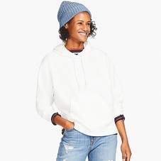 WOMEN LONG-SLEEVE HOODED SWEATSHIRT | UNIQLO US