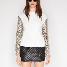 Python sleeve sweatshirt - Shop the latest Fashion Trends