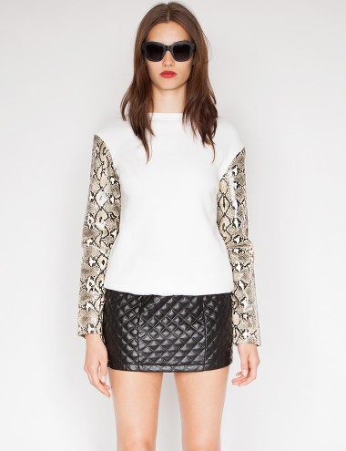 Python sleeve sweatshirt - Shop the latest Fashion Trends