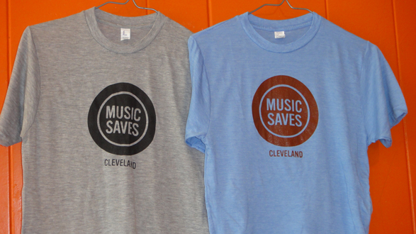 Music Saves T-Shirt Music Saves T-Shirt