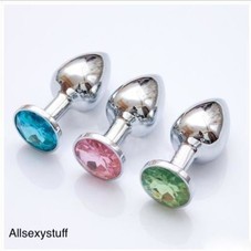 Anal Plug With Crystal - All Sexy Stuff