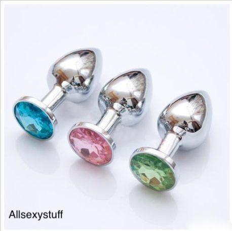 Anal Plug With Crystal - All Sexy Stuff
