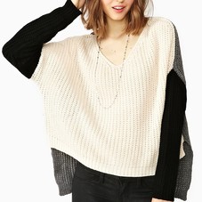 Cambridge Knit - Colorblock  in  What's New at Nasty Gal