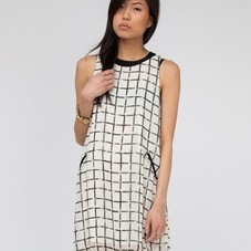 Checkmate Shift Dress