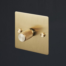 Switches & Dimmers - Brass - Buster + Punch