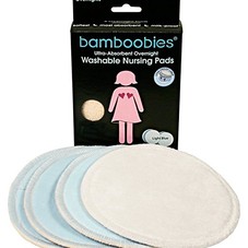 Amazon.com: Bamboobies Super-Soft Overnight Washable Nursing Pads - Extra Absorbant - 2 Pair: Health & Personal Care