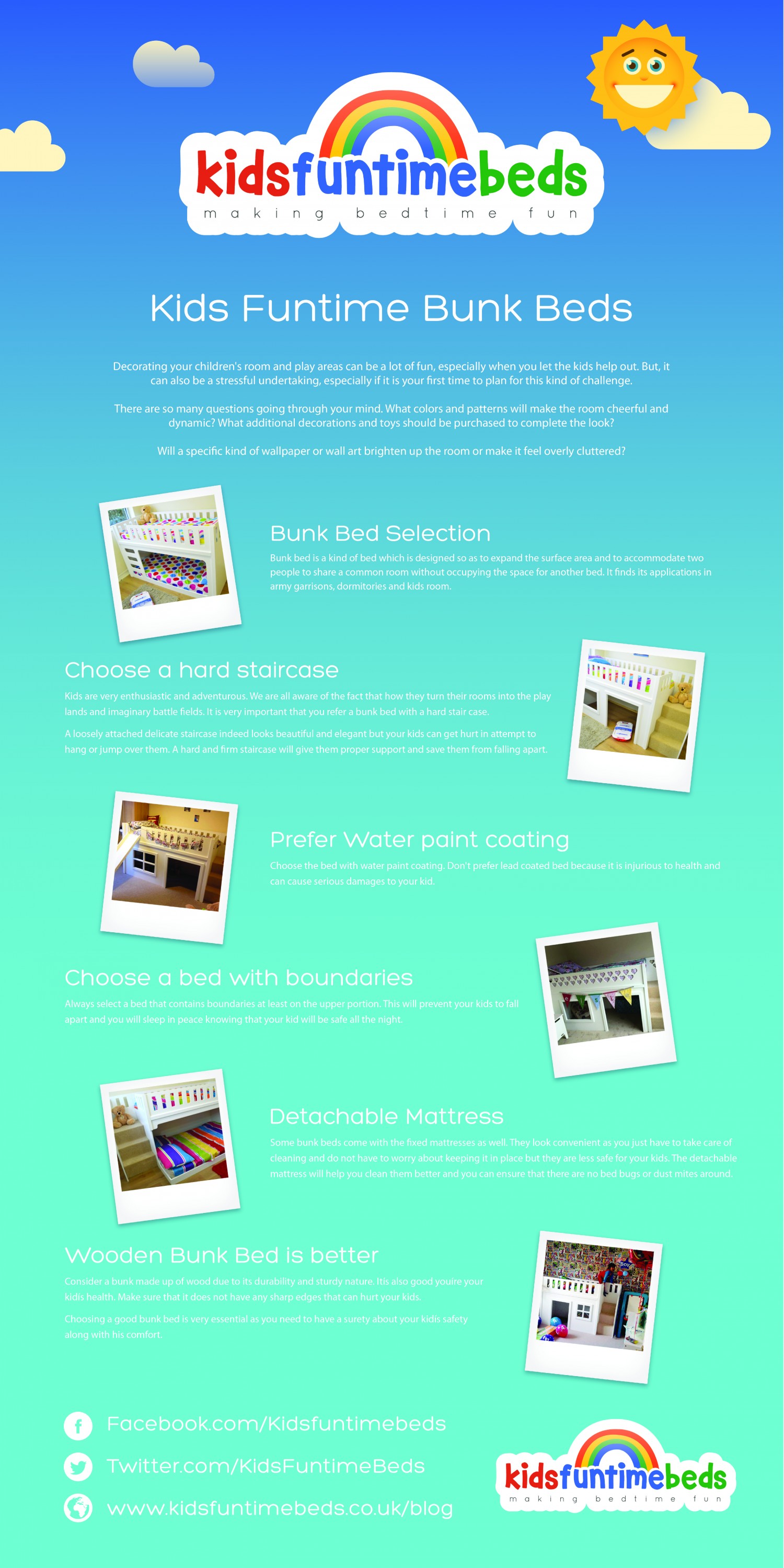 Kids Funtime Beds | Visual.ly