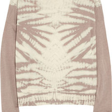 Raquel Allegra&nbsp;|&nbsp;Tie-dye cotton-blend jersey top&nbsp;|&nbsp;NET-A-PORTER.COM