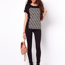 Vero Moda | Vero Moda Geo Front T-Shirt at ASOS