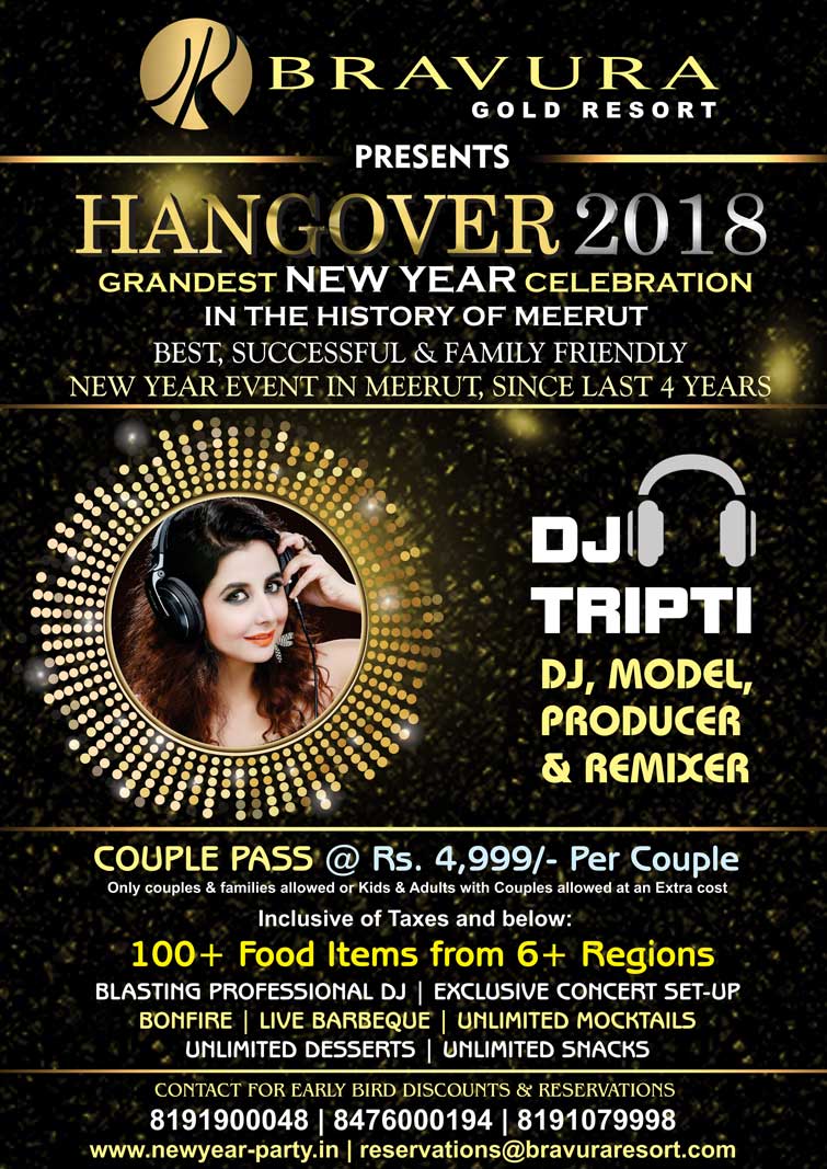GRANDEST NEW YEAR CELEBRATION (HANGOVER - 2018)