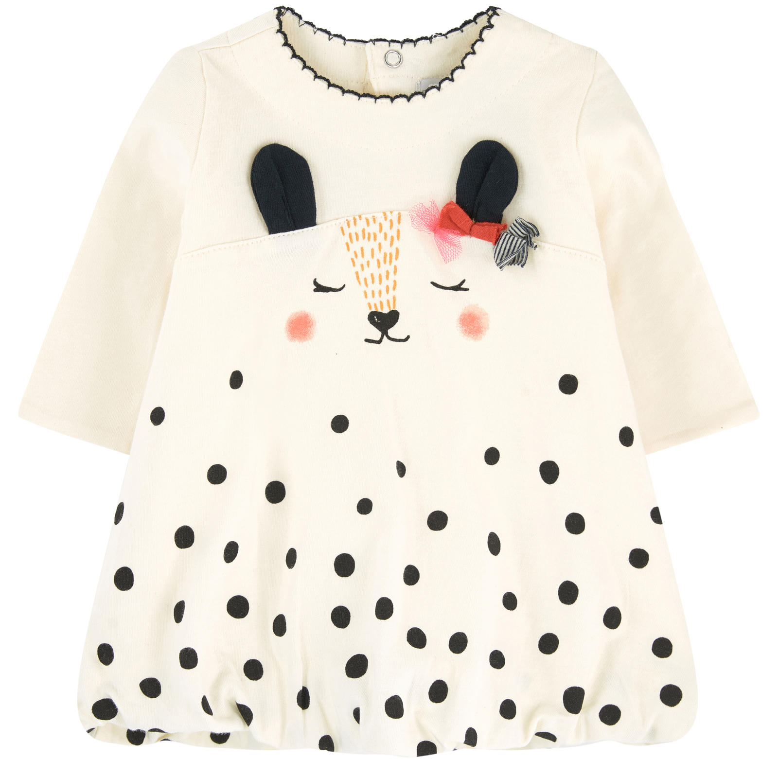 Printed bubble dress Catimini for babies | Melijoe.com