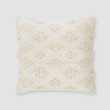Textured Throw Pillows in Cream Sheep's Wool   – The Citizenry