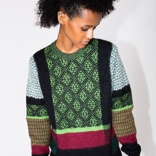 TOGA PULLA MOHAIR JACQUARD KNIT PULLOVER - WOMEN - JUST IN - TOGA PULLA - OPENING CEREMONY