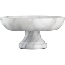 French Kitchen Marble Fruit Bowl in Serving Bowls | Crate and Barrel