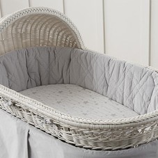 Shooting Star Organic Bassinet Fitted Sheet | Pottery Barn Kids