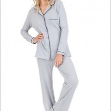 Organic Cotton Piped Pajamas - Only Hearts Online