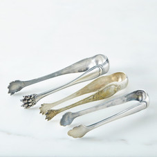 Vintage French Silver-Plated Ice Tongs on Food52