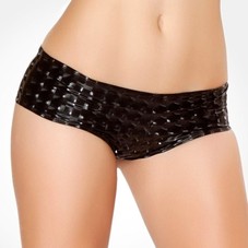 J. Valentine Black Stretch Hotpants : Be RaveReady!