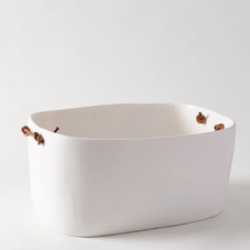 Tina Frey Large White Bucket : MARCH