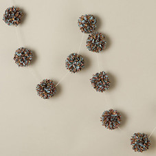 Paper Ball Garland in  Holiday Tree Trimming Garlands at Terrain