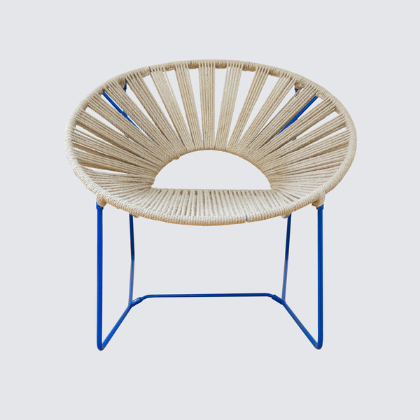 Londres Acapulco Chair – Blue & Natural – The Citizenry