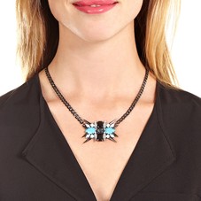 Turquoise Spider Pendant | BaubleBar