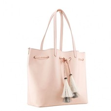 Loeffler Randall |  Drawstring Tote in Sand Vachetta | Loeffler Randall