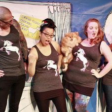 SALE: Roller Skating Unicorn Tank Top American Apparel by UglyBaby