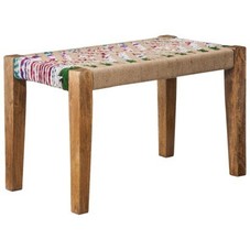 Threshold™ Woven Jute Bench - Multicolored 28x15... : Target