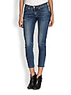 rag & bone/JEAN - The Capri Skinny Jeans - Saks.com