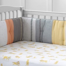 Organic Little Lion Crib Fitted Sheet | Pottery Barn Kids