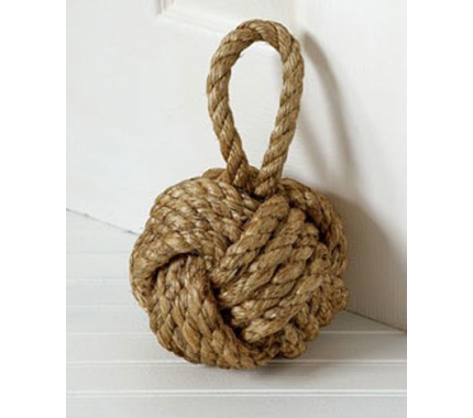 Rope Knot Doorstop