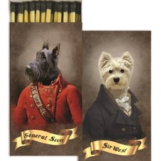 Amazon.com - HomArt Regal Dogs Large Decorative Matches Set of 3 Matchboxes -