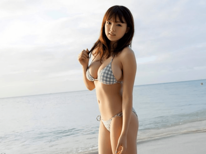 Otngagged asian bikini young