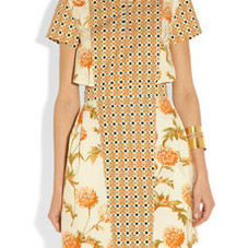 Suno&nbsp;|&nbsp;Printed cutout cotton dress&nbsp;|&nbsp;NET-A-PORTER.COM