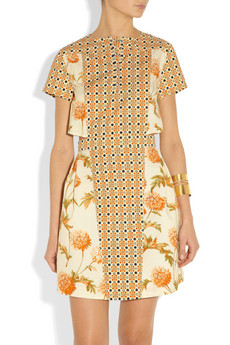 Suno&nbsp;|&nbsp;Printed cutout cotton dress&nbsp;|&nbsp;NET-A-PORTER.COM