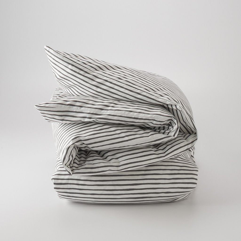 Painterly Stripe Duvet Cover | Schoolhouse Electric
