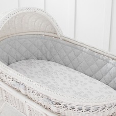 Organic Watercolor Sheep Bassinet Fitted Sheet | Pottery Barn Kids