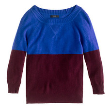 Dream colorblock sweater - crewnecks - Women's sweaters - J.Crew